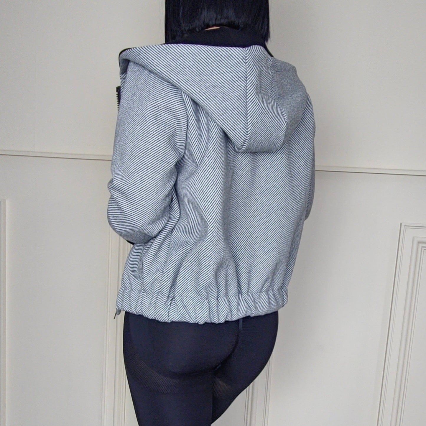 BRIANNA - Hooded Bomber Jacket
