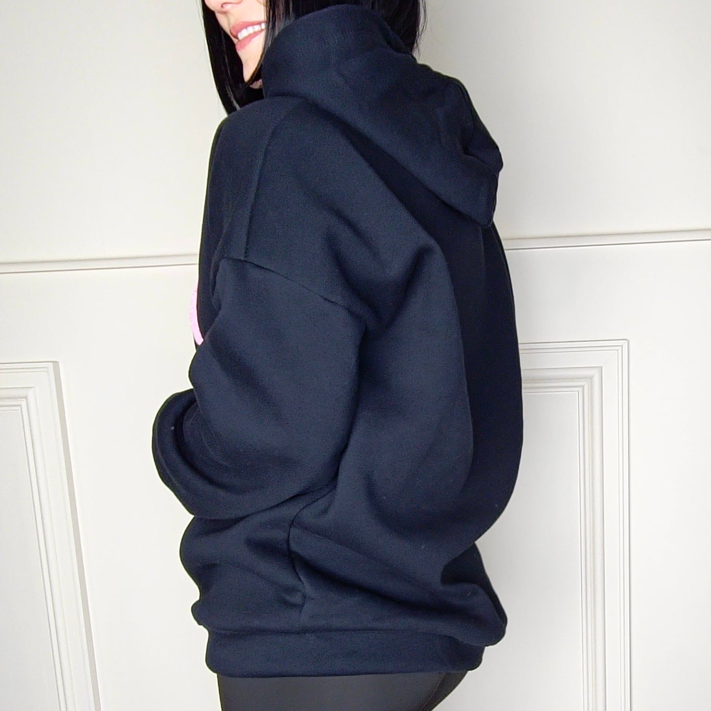 Mon Chéri - Oversized Fleece Lined Hoodie