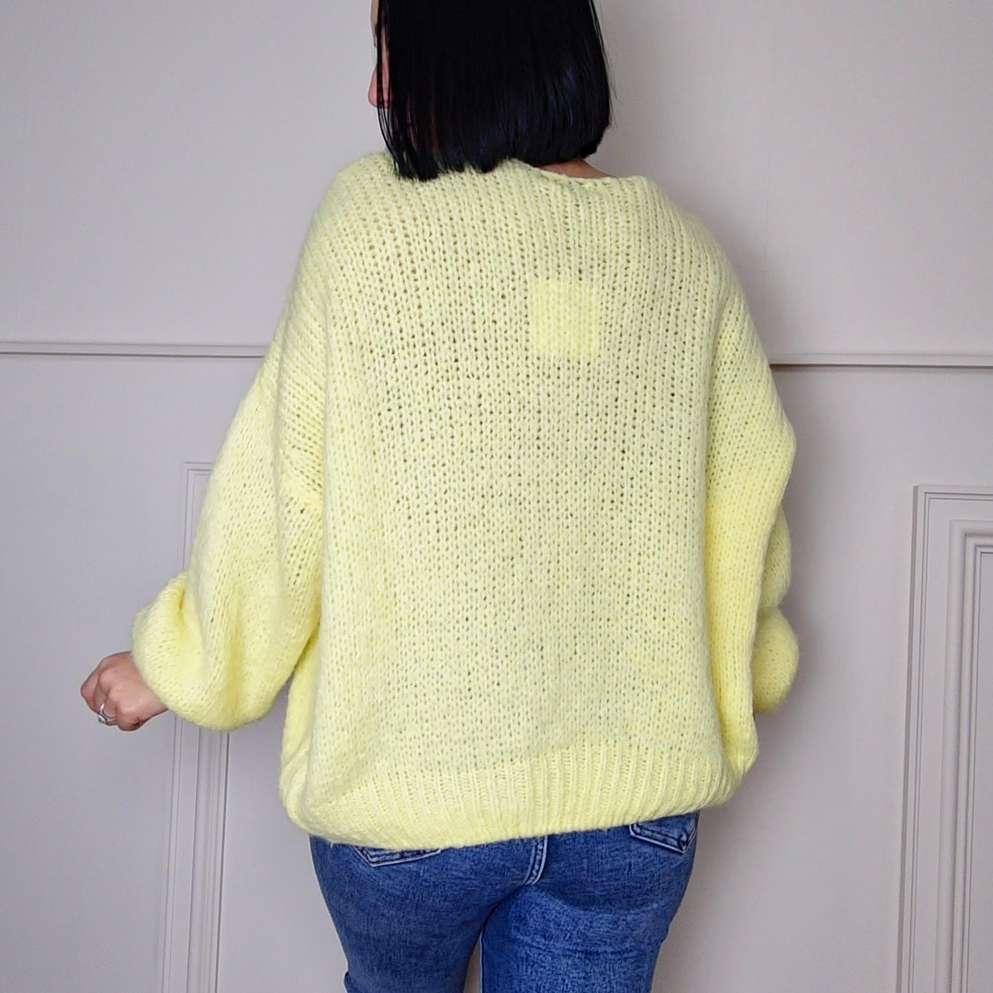 MEREDITH - Tie Up Knitted Cardigan