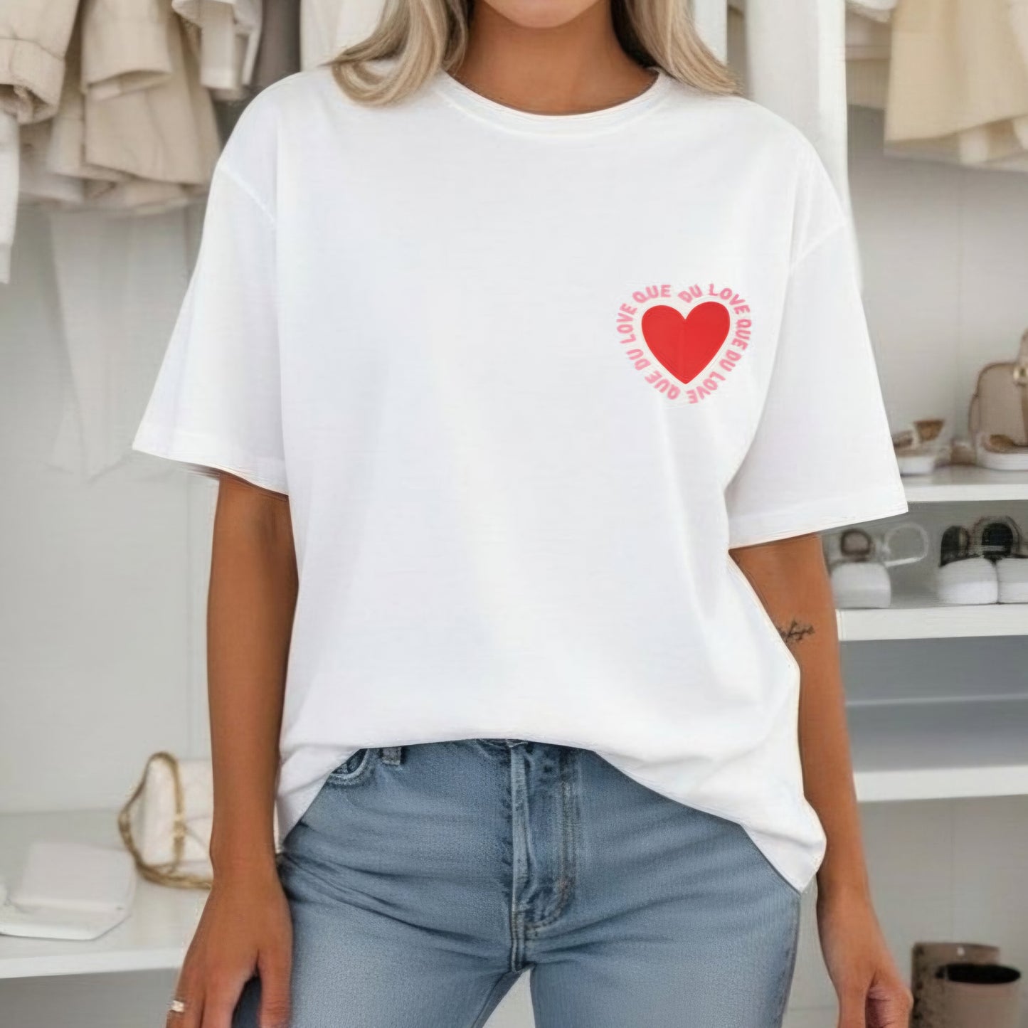 ONLY LOVE - Oversized Graphic Cotton Tee