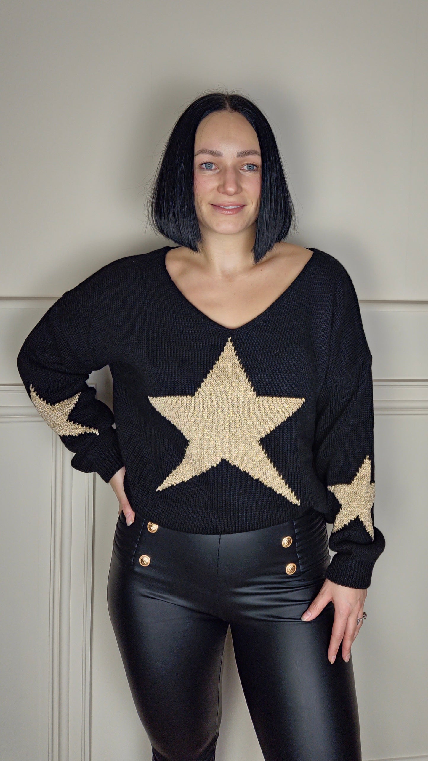 CRISSY - Gold Star Jumper