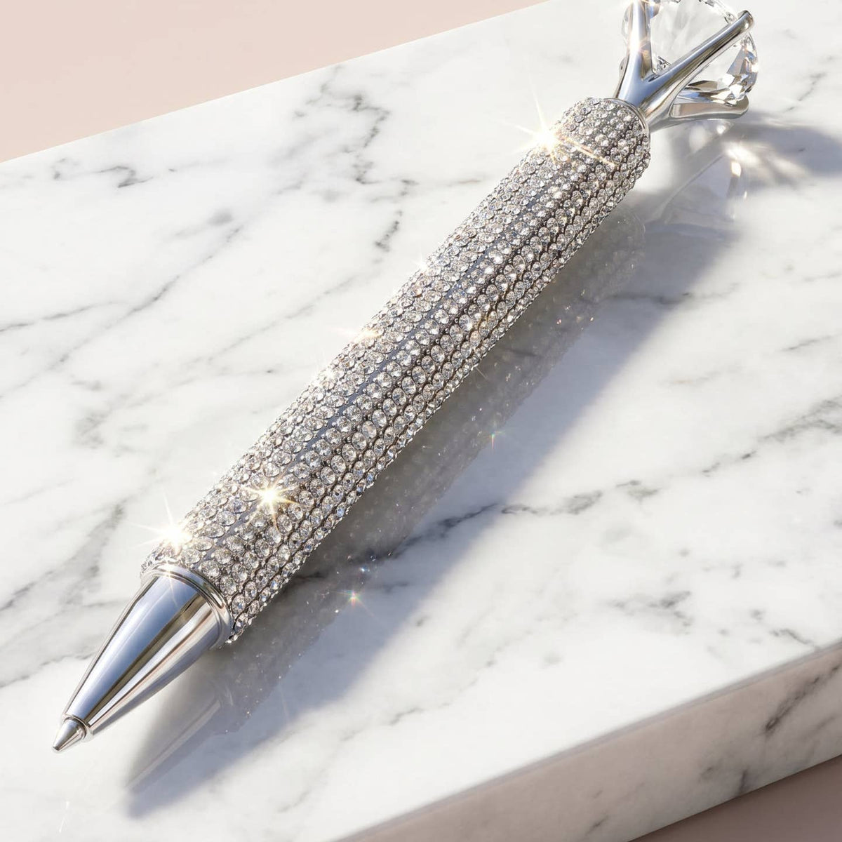 THE DIAMOND SCRIPT - Crystal Diamond Ballpoint Pen