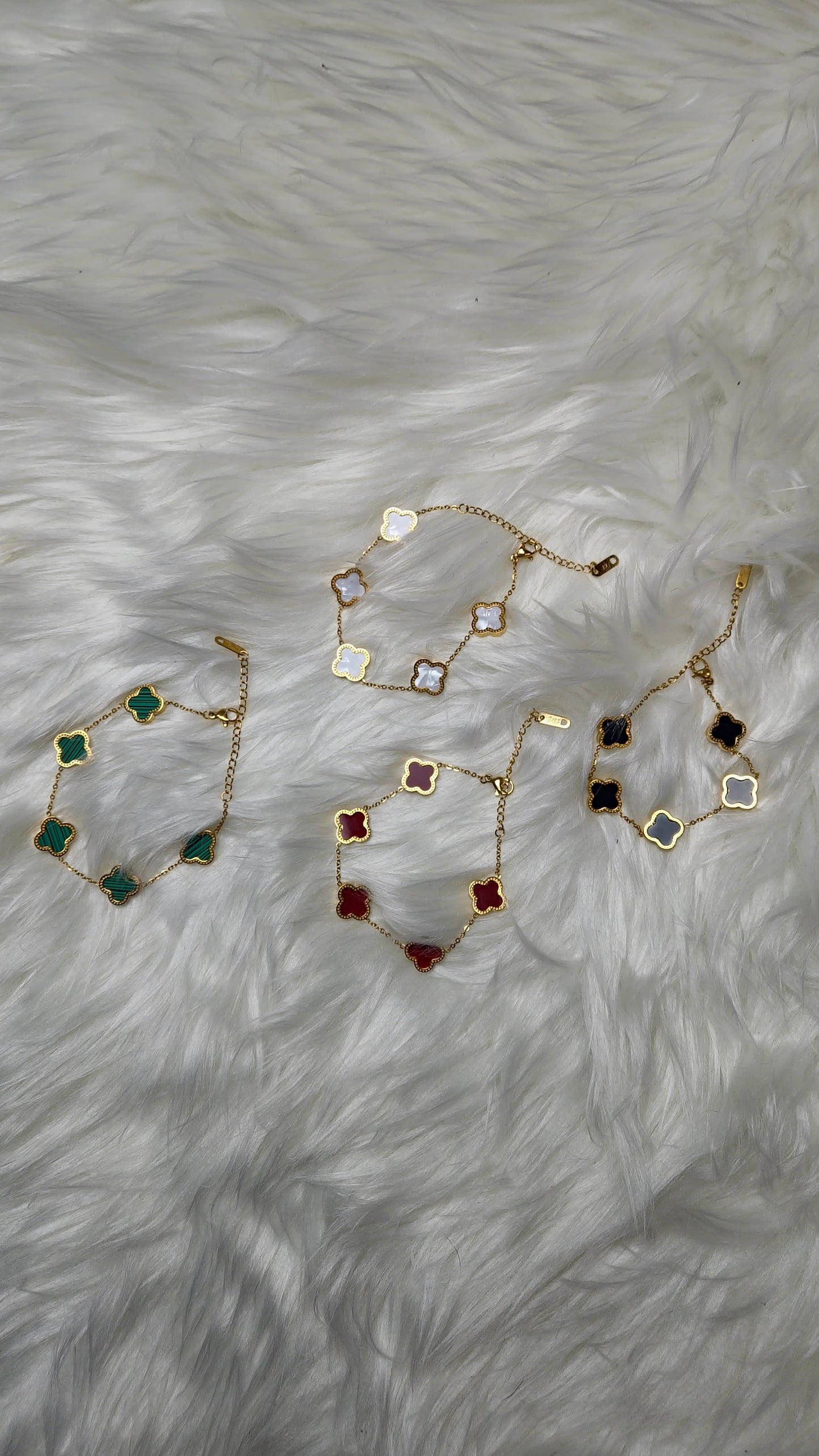 (Copy) CLOVER - 18k Gold Plated Bracelet