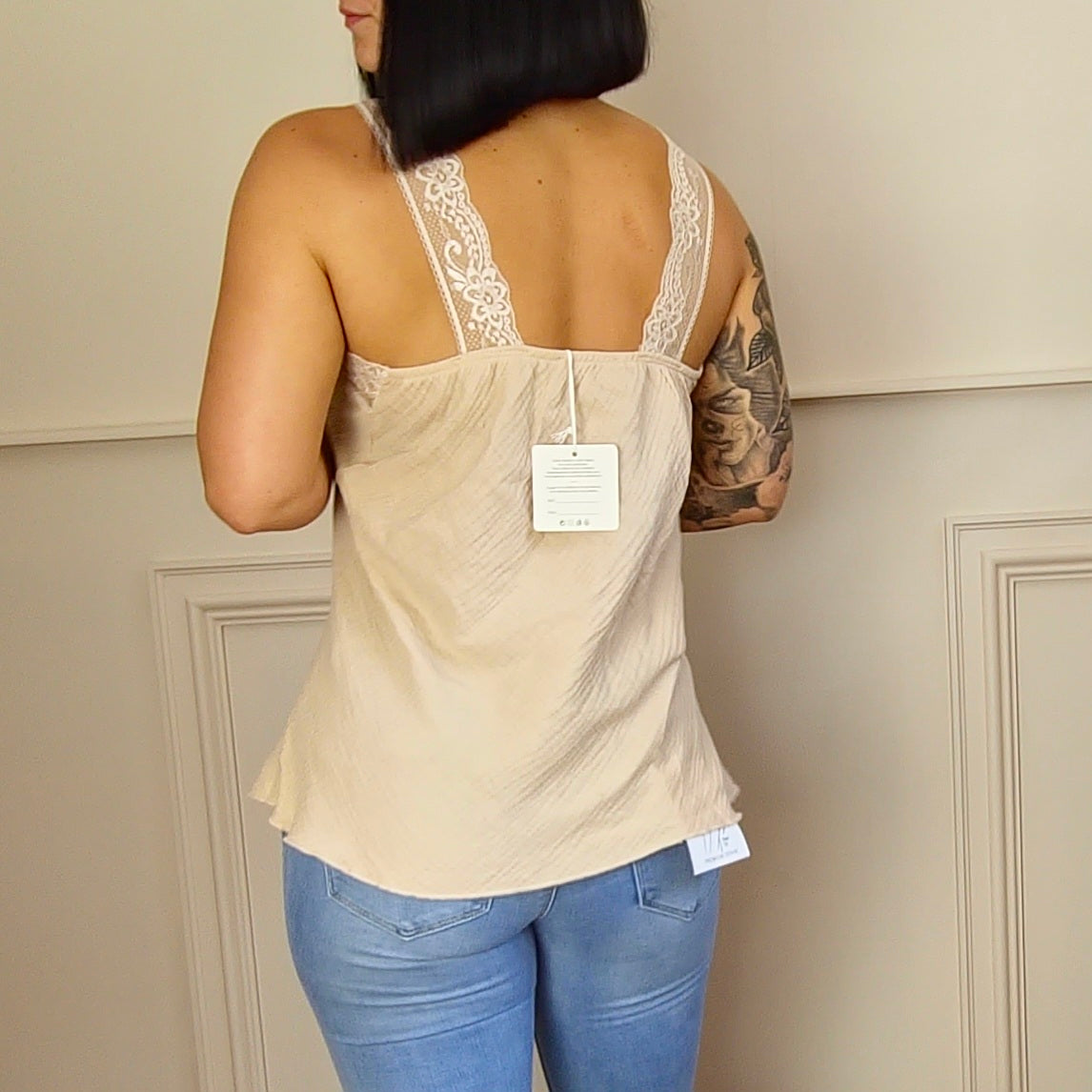 RUBY - Lace Camisole Vest Top