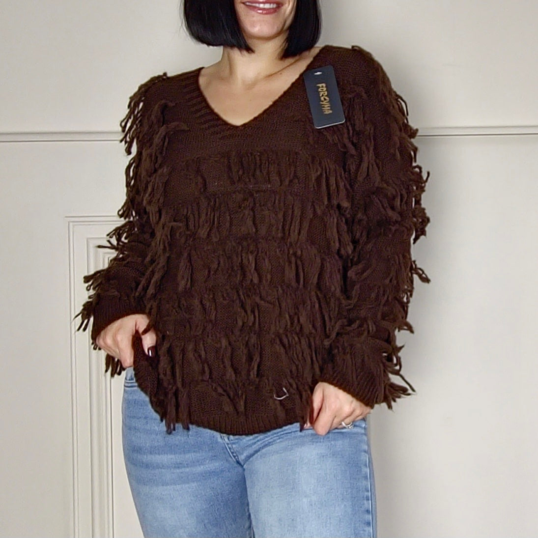 MARIBEL - Boho Tassel Jumper