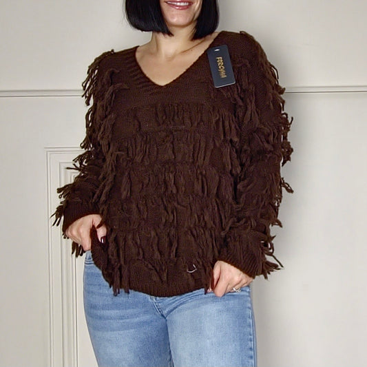 MARIBEL - Boho Tassel Jumper