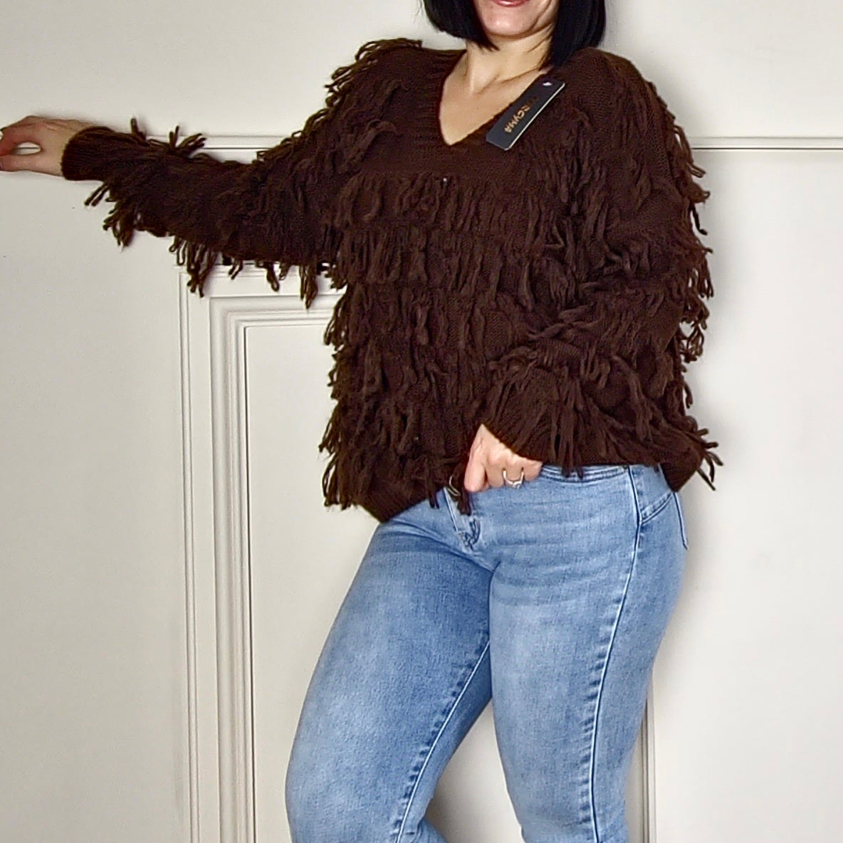 MARIBEL - Boho Tassel Jumper