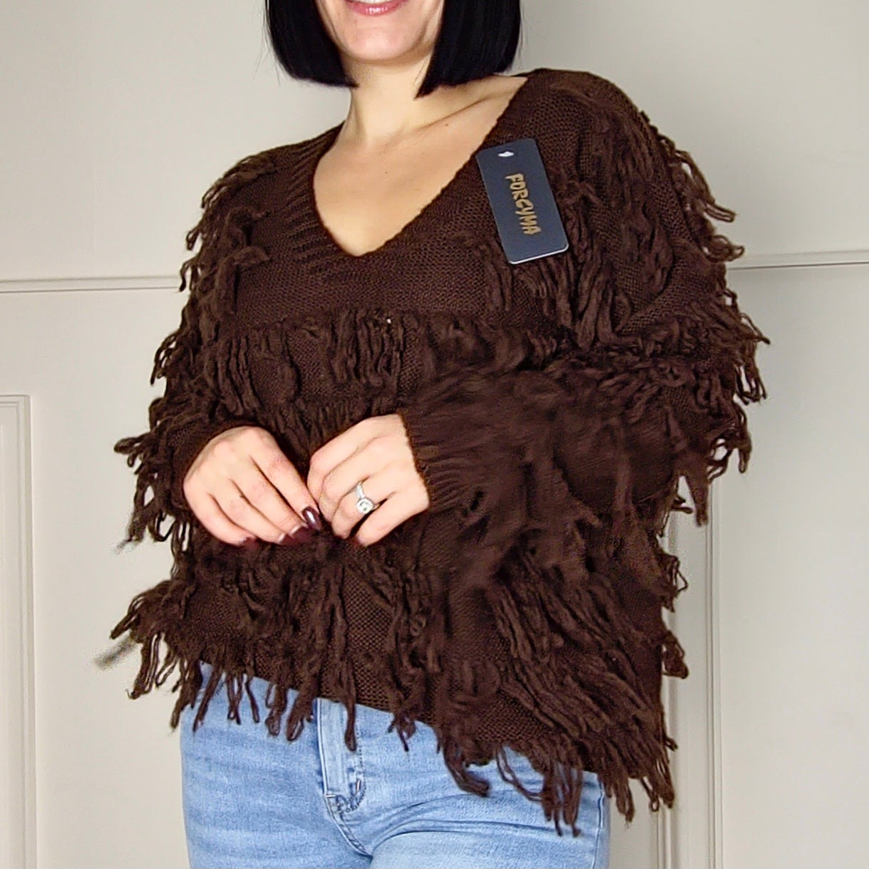 MARIBEL - Boho Tassel Jumper