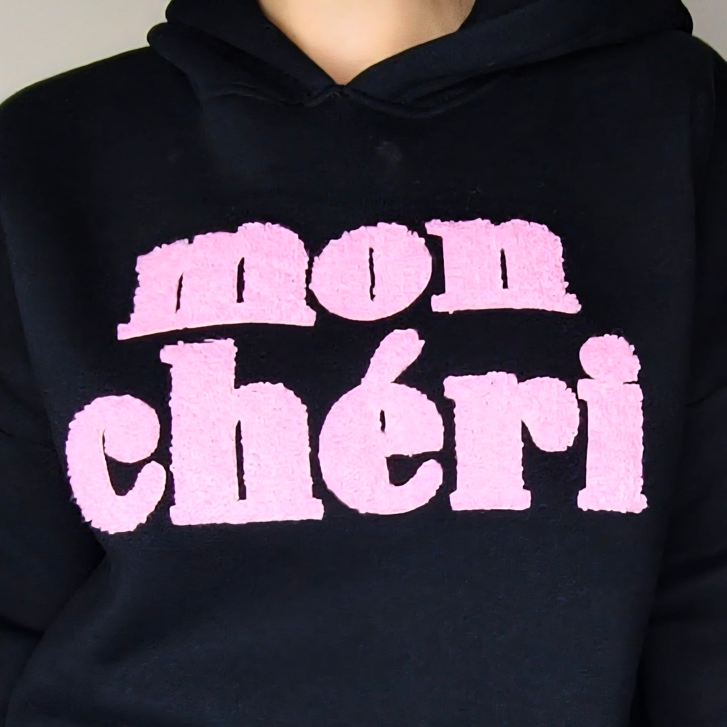 Mon Chéri - Oversized Fleece Lined Hoodie