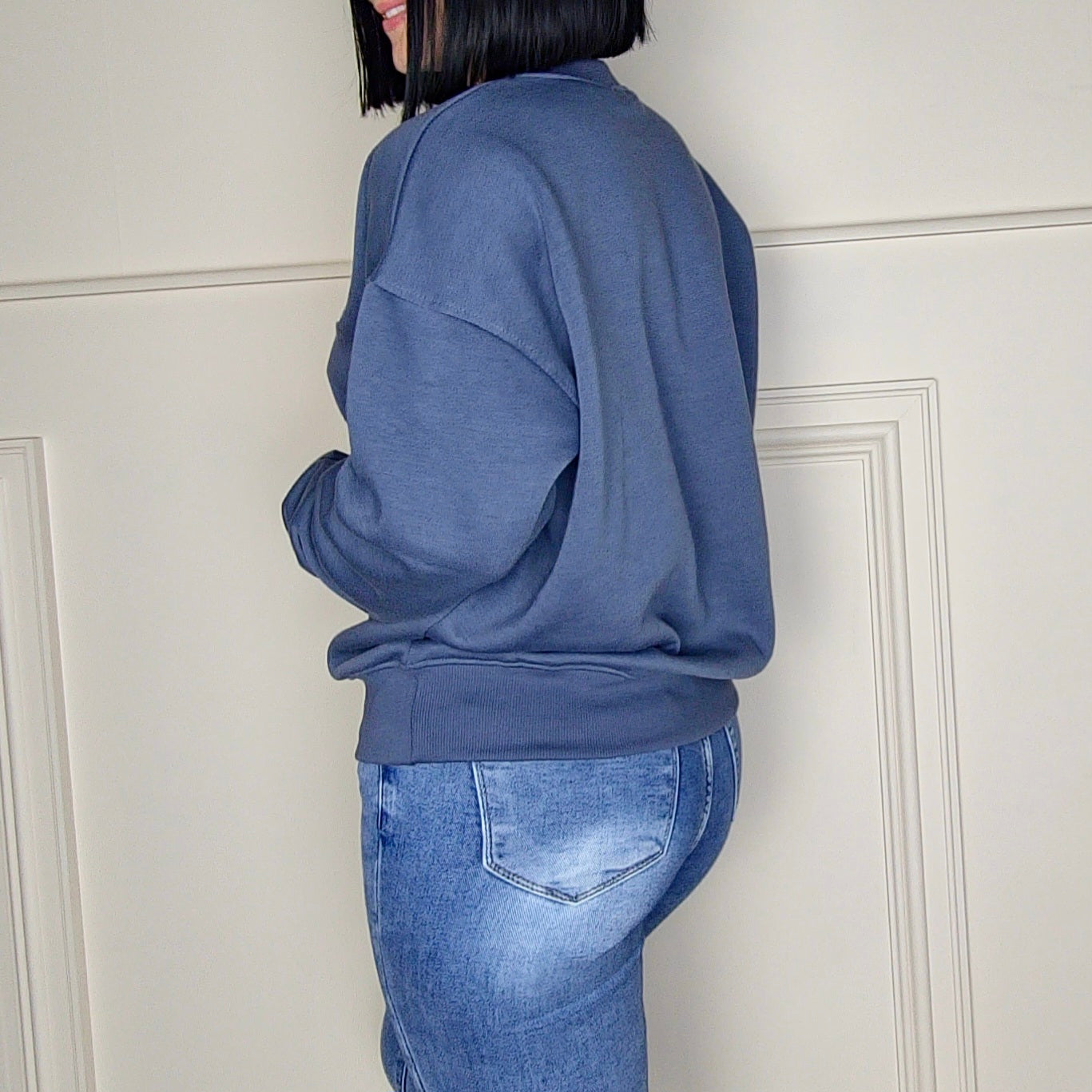 CHICAGO - Embroided Fleece Lined Sweatshirt