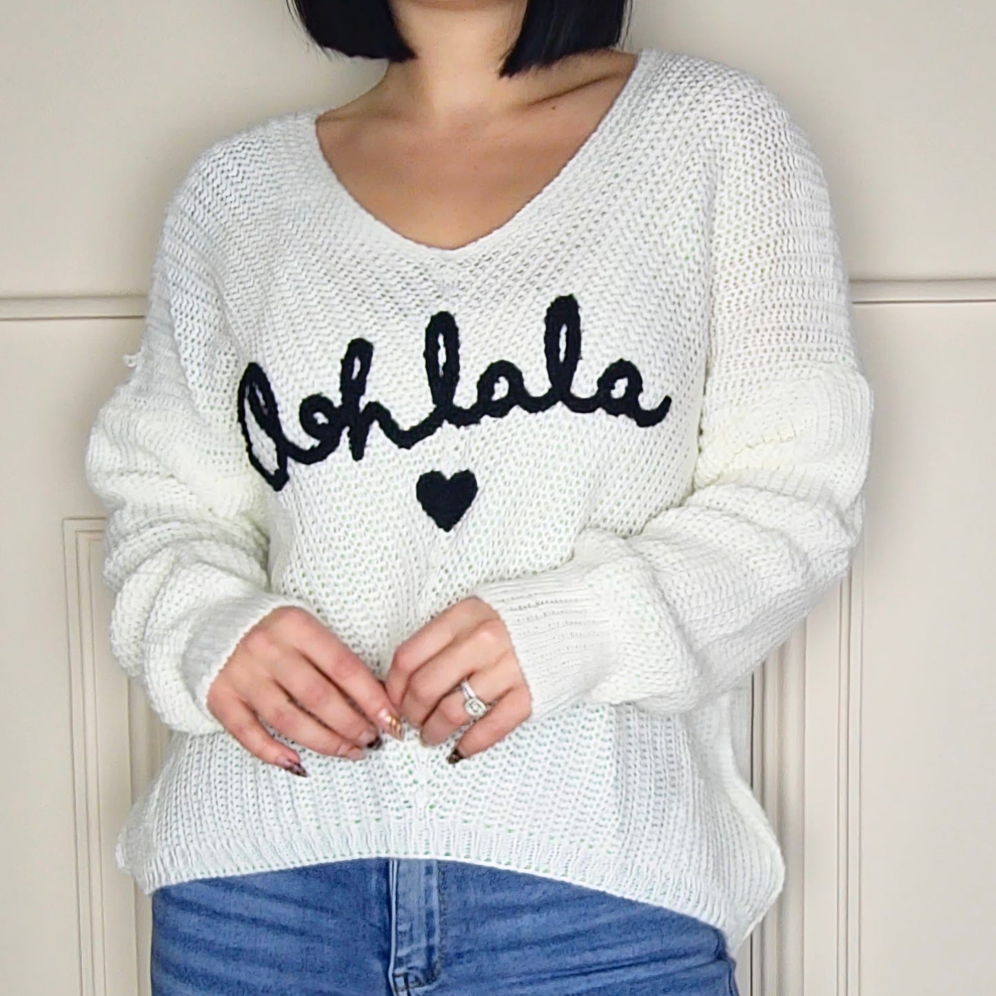 THE DIANE - Oh La La Knitted Jumper