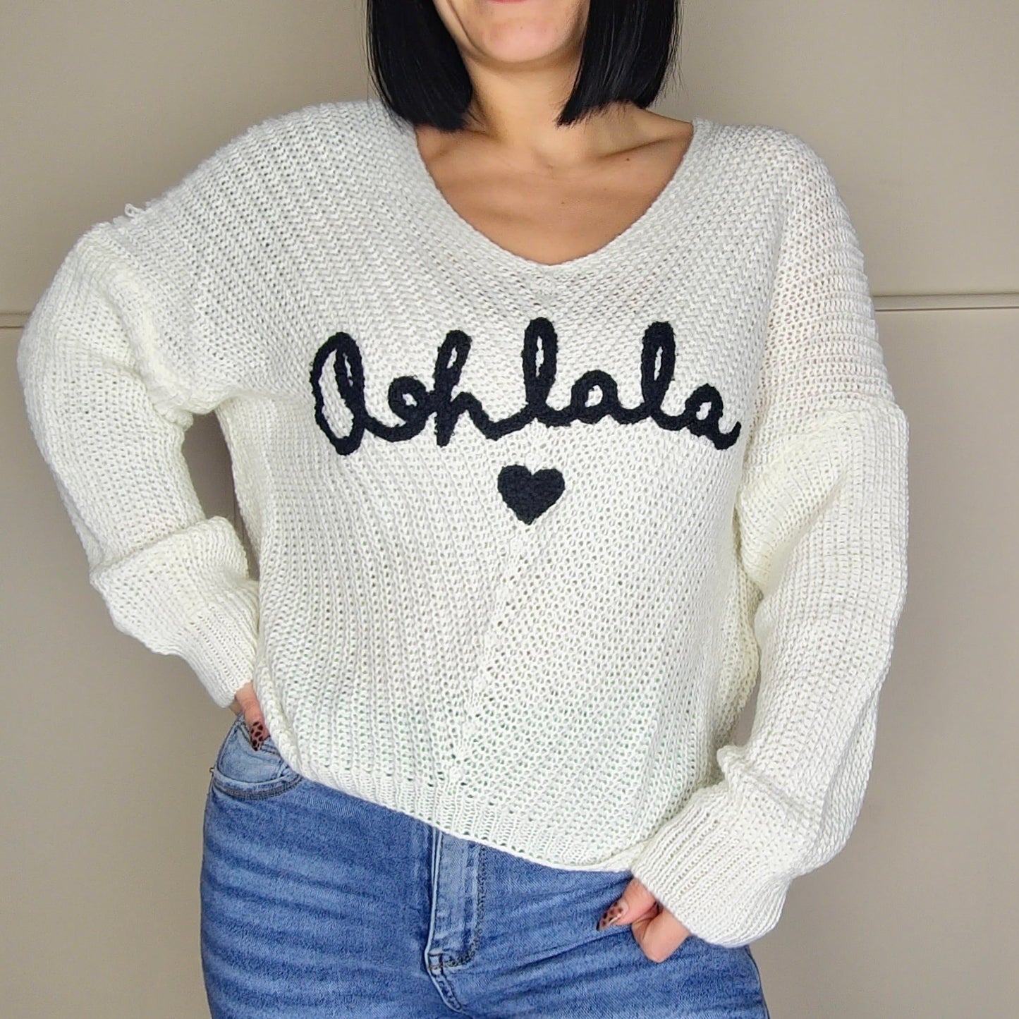 THE DIANE - Oh La La Knitted Jumper