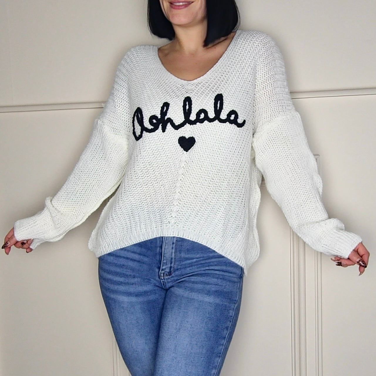 THE DIANE - Oh La La Knitted Jumper