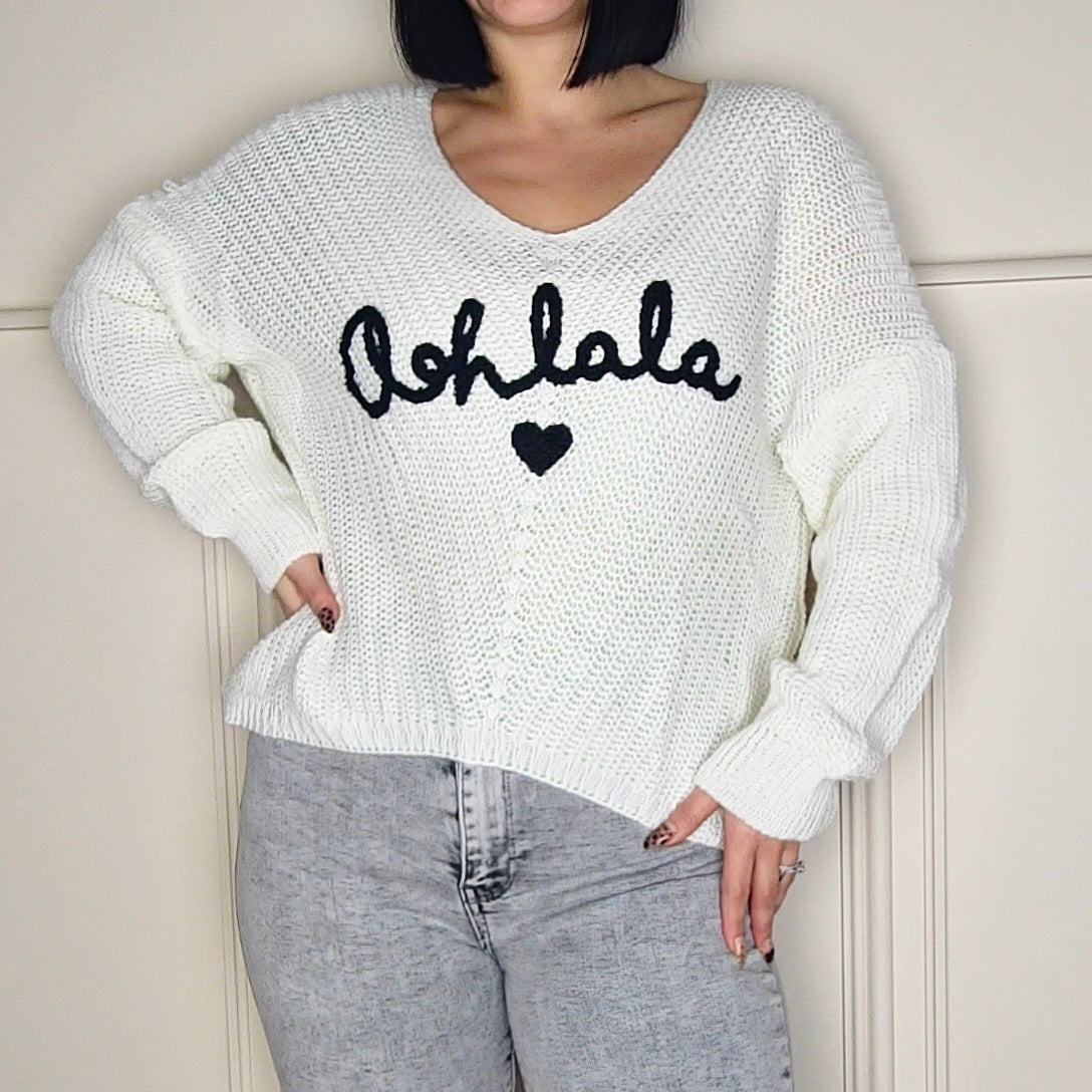 THE DIANE - Oh La La Knitted Jumper