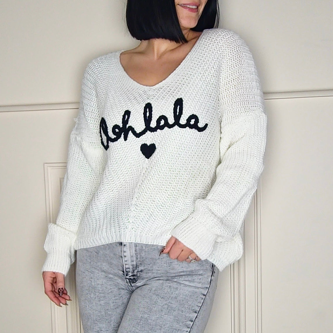 THE DIANE - Oh La La Knitted Jumper