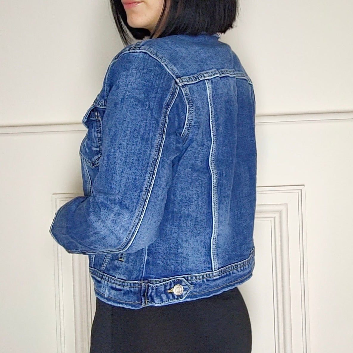 ZULA - Denim Jacket Dark Blue
