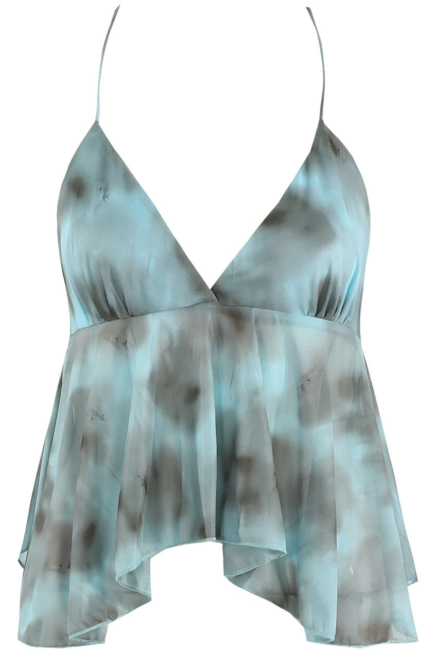 OCEAN - Watercolour Floaty Cami Top