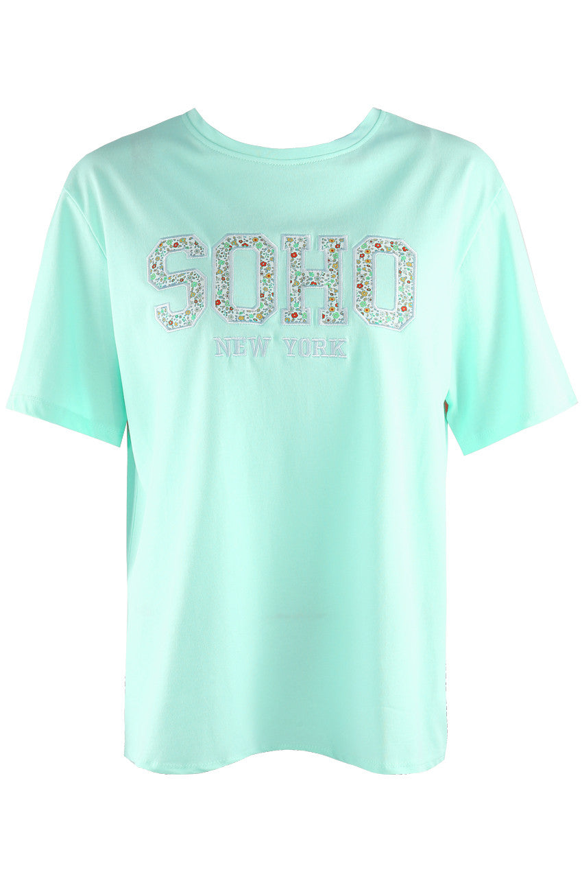 SOHO - Floral Graphic Tee