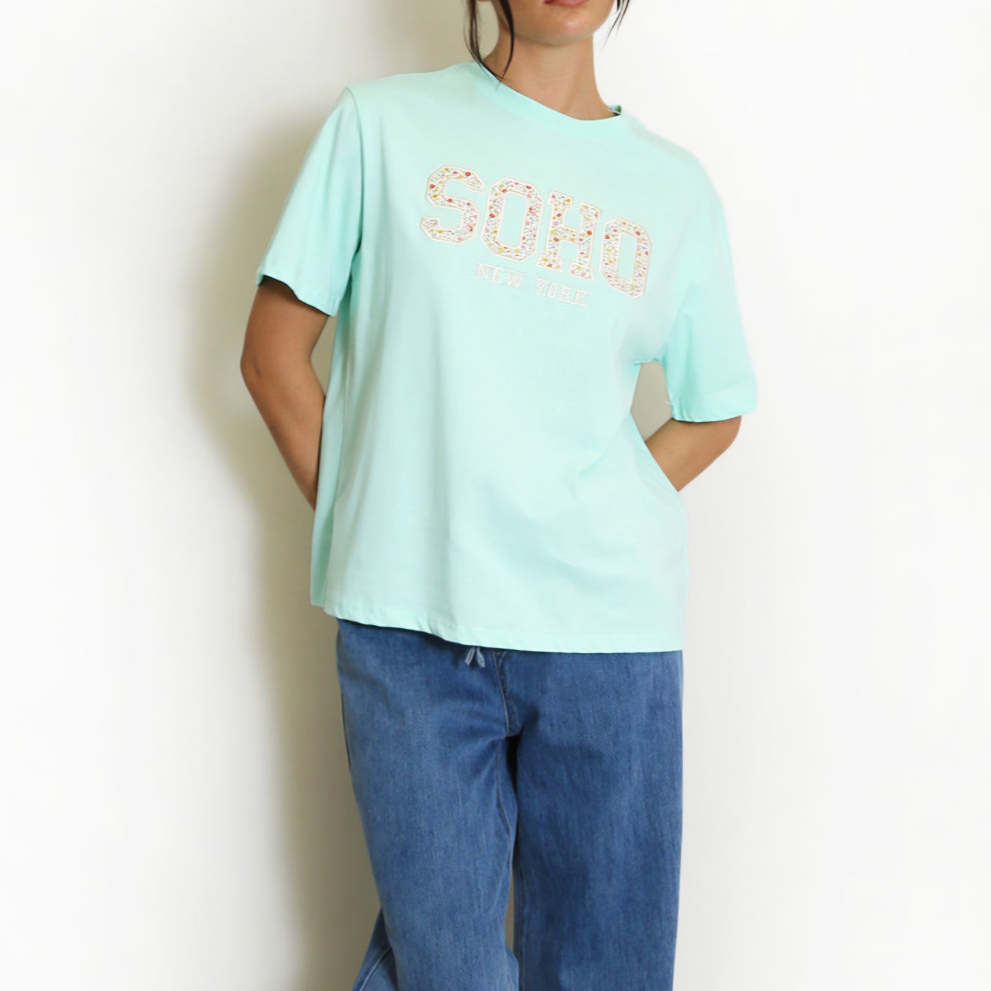 SOHO - Floral Graphic Tee