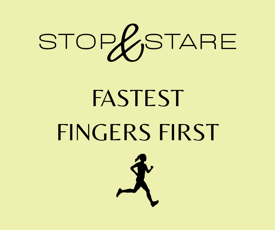 FASTEST FINGERS FIRST