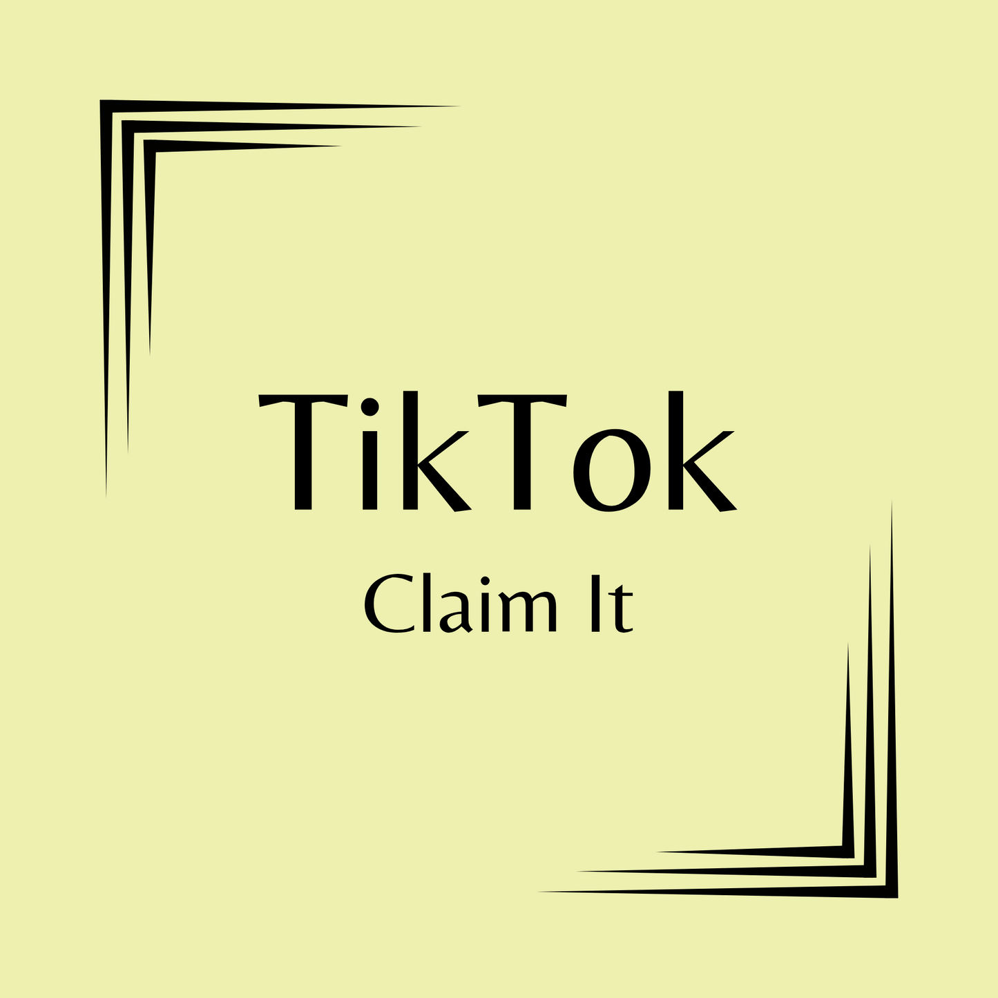 TikTok Claim It Live