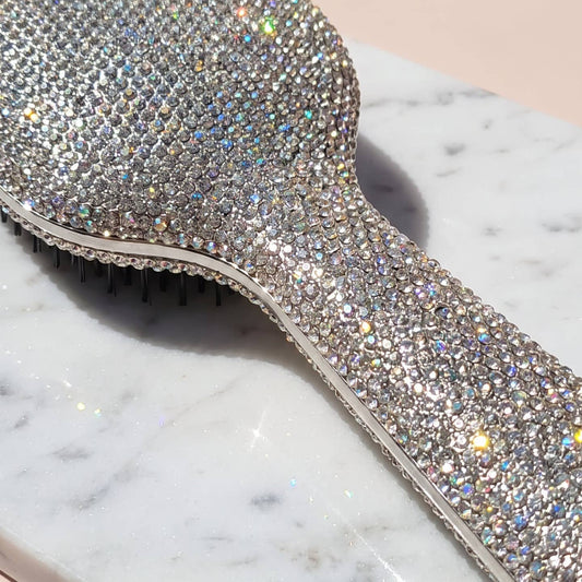 THE CRYSTAL CROWN - Dazzling Crystal Paddle Brush