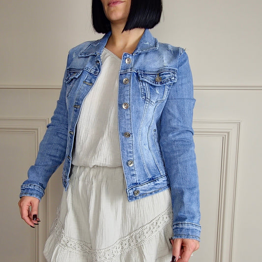 ANEKA - Denim Long Sleeve Jacket