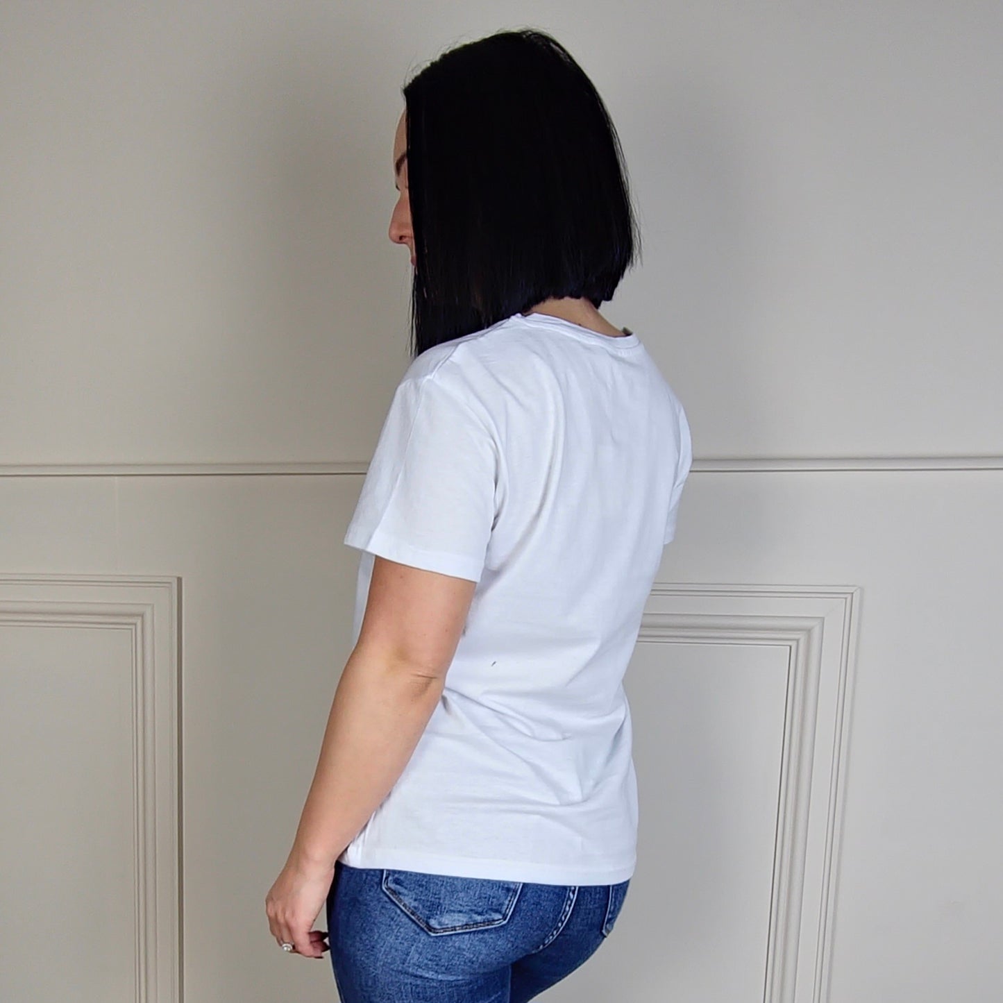 ZIVA - Paw Print Graphic Tee