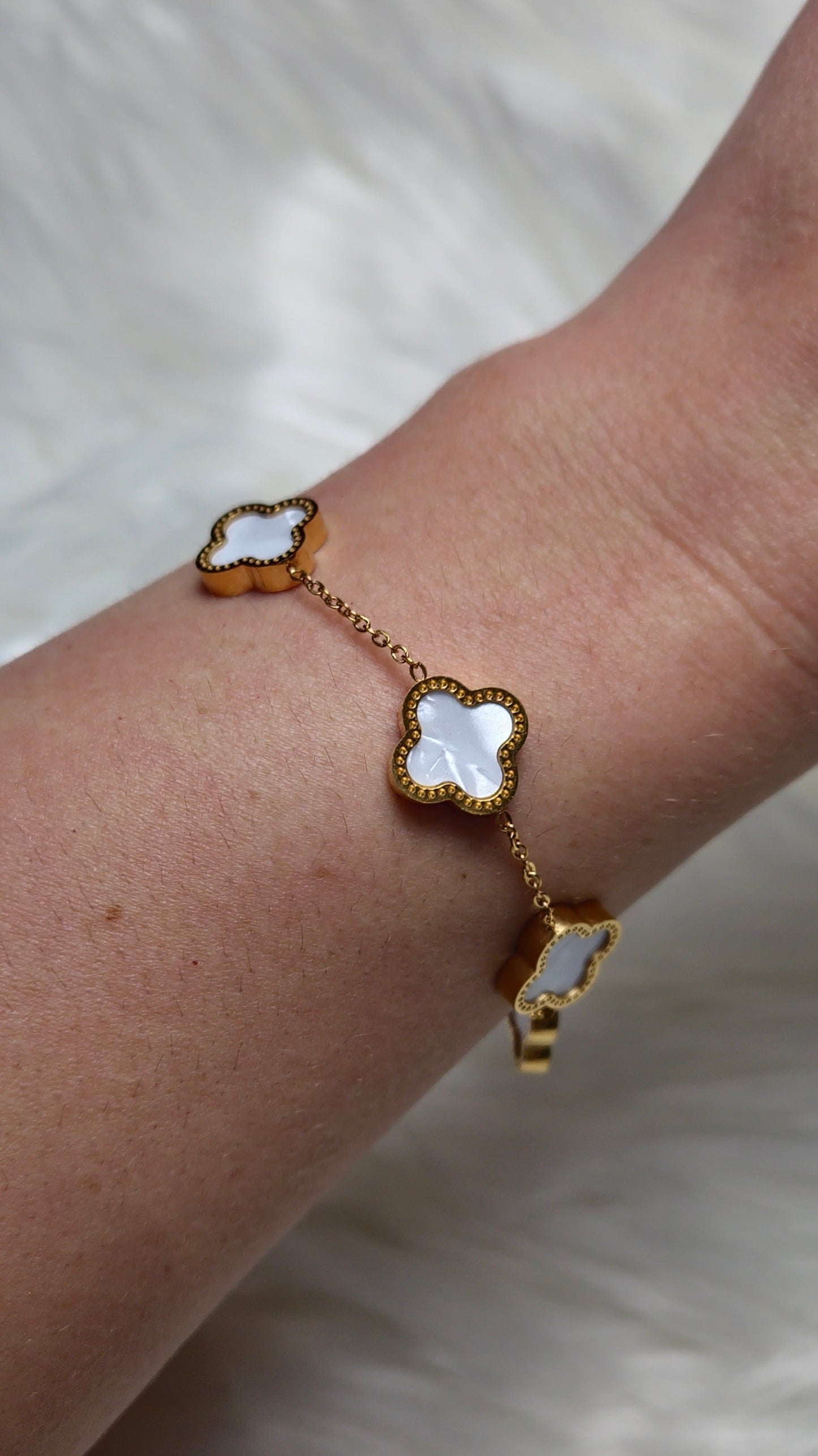 (Copy) CLOVER - 18k Gold Plated Bracelet