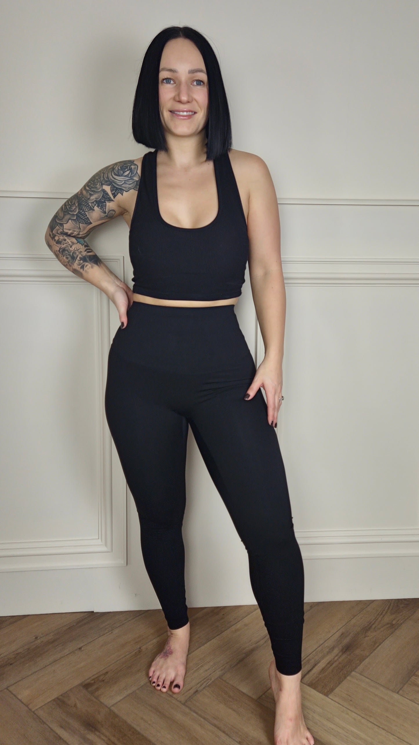 KODI - Energy High Waisted Sculpting Leggings Black
