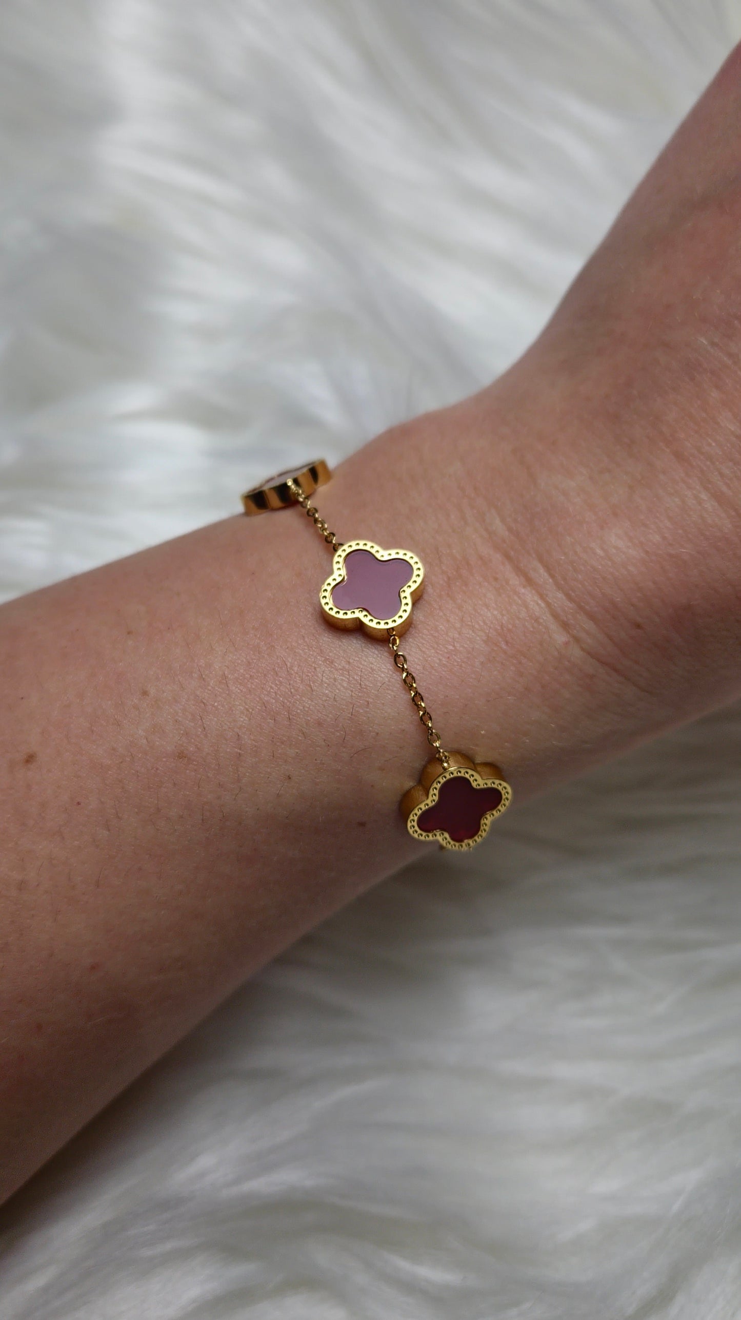 (Copy) CLOVER - 18k Gold Plated Bracelet