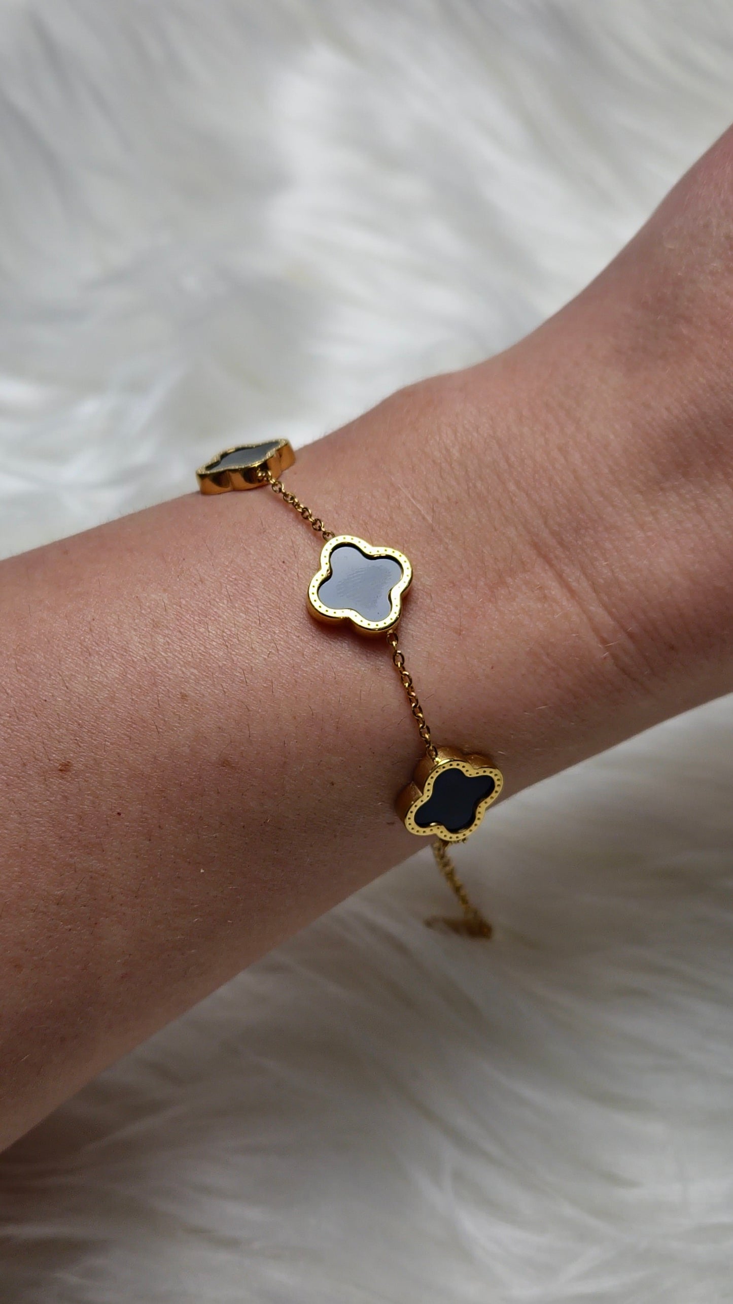 (Copy) CLOVER - 18k Gold Plated Bracelet