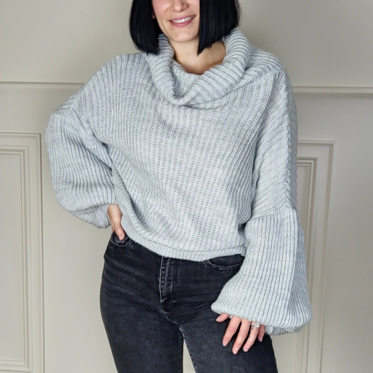 JODIE - Oversized Knitted Jumper