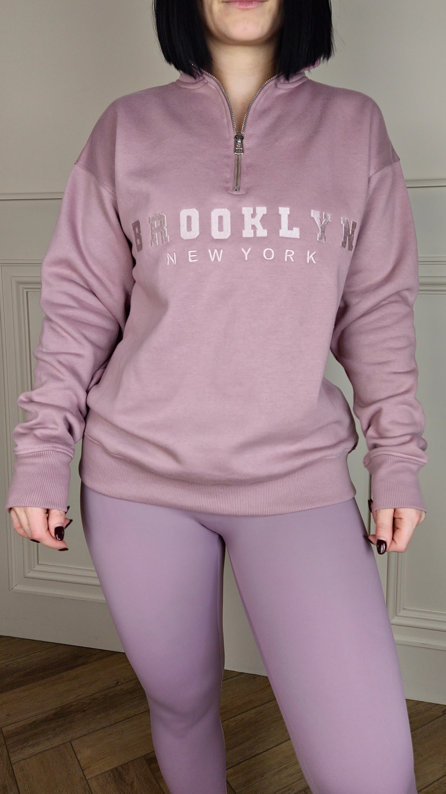 BROOKLYN - Half Zip Sweatshirt Maeve
