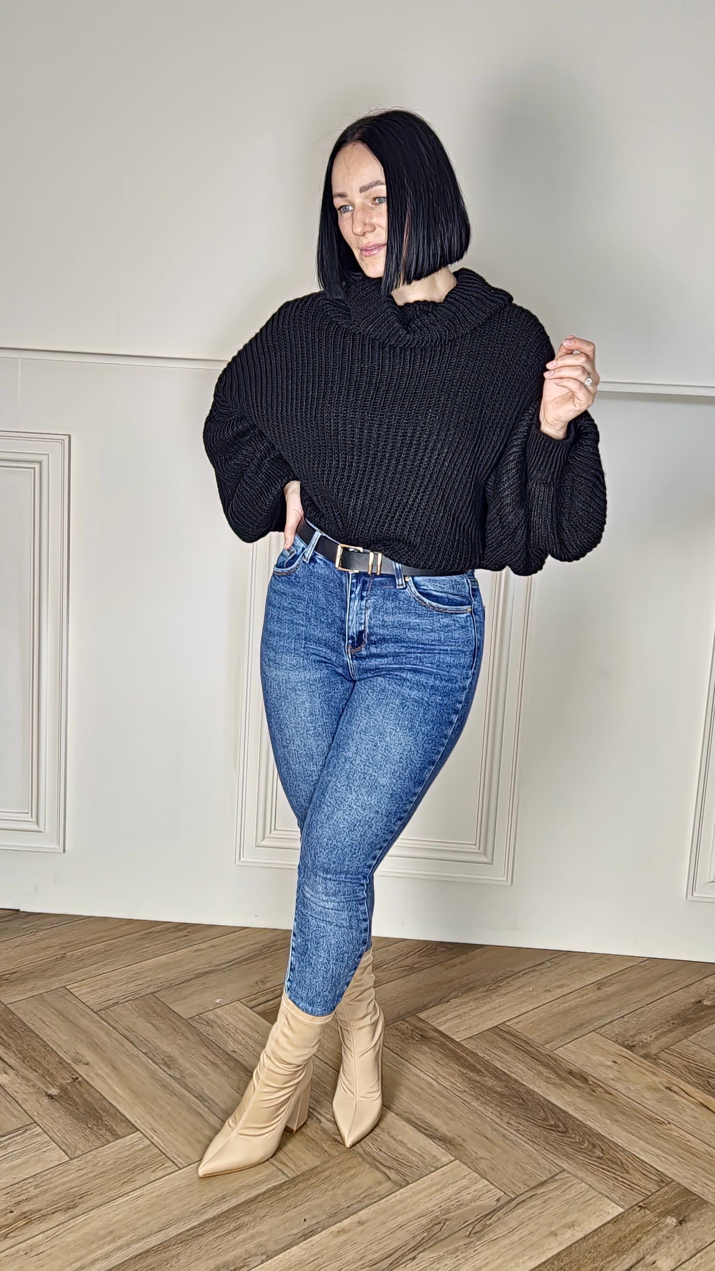 JODIE - Oversized Knitted Jumper