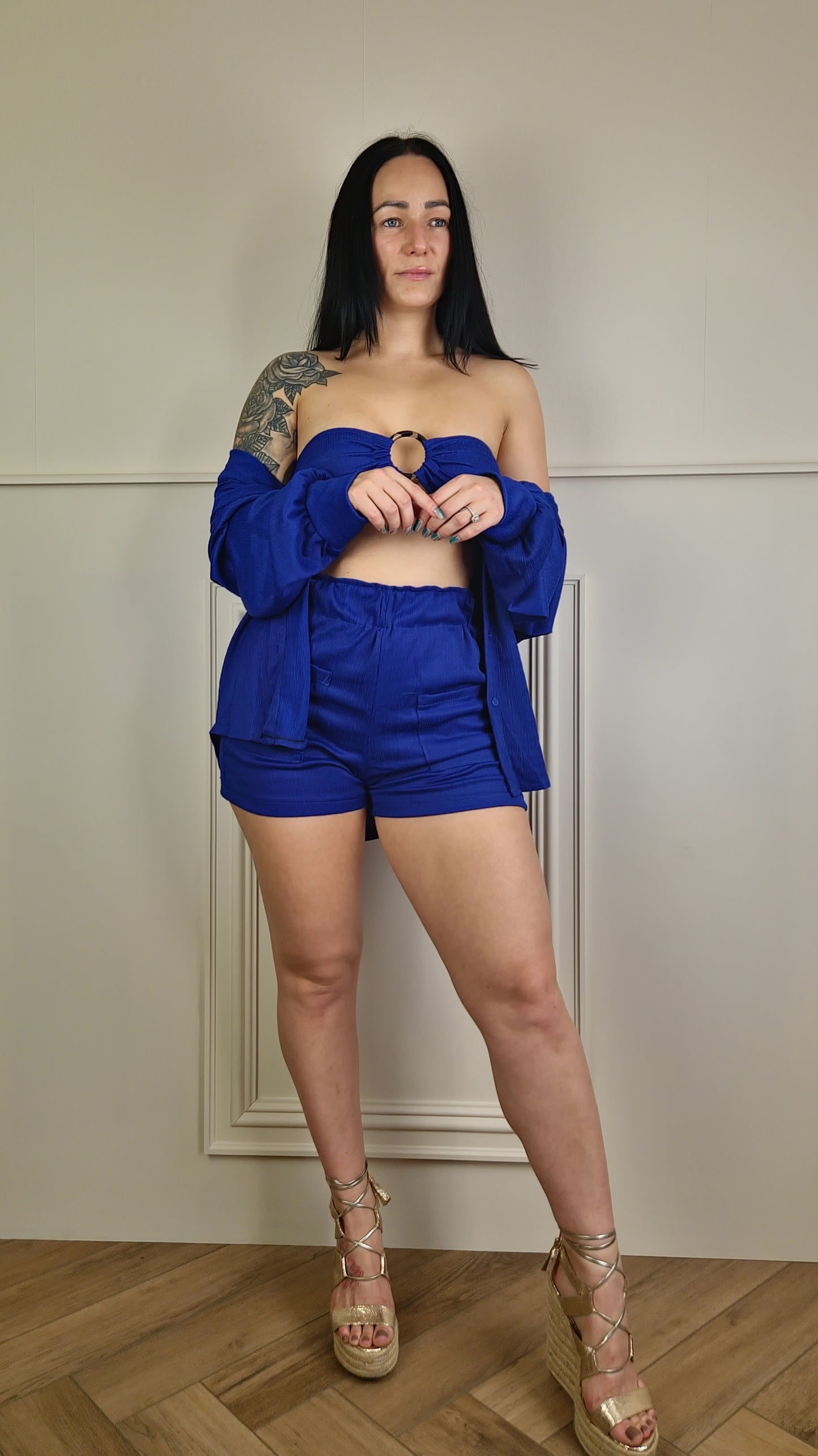 ROSALIE - 3 Piece Set Royal Blue