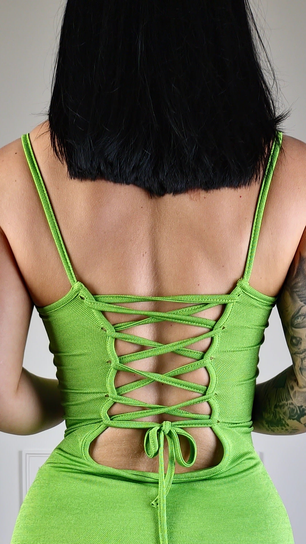 ELIZA - Tie Back Maxi Dress