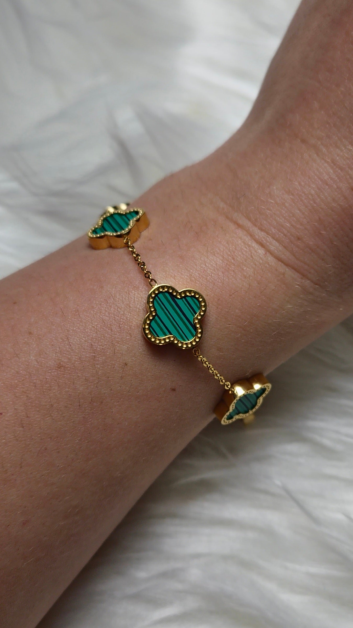 (Copy) CLOVER - 18k Gold Plated Bracelet