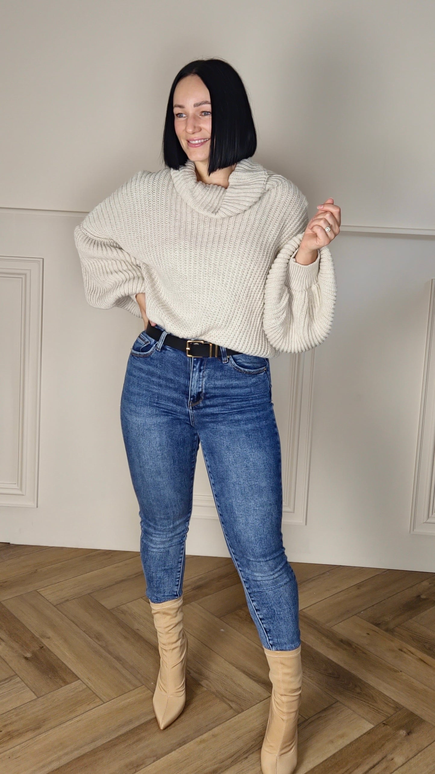 JODIE - Oversized Knitted Jumper