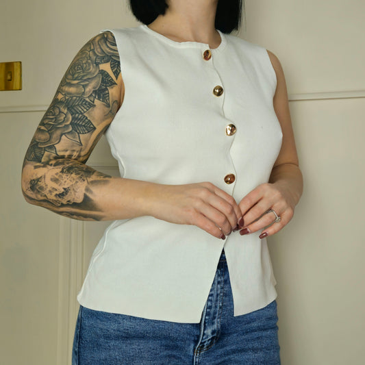 CLAUDIA - Fine Knit Waist Coat