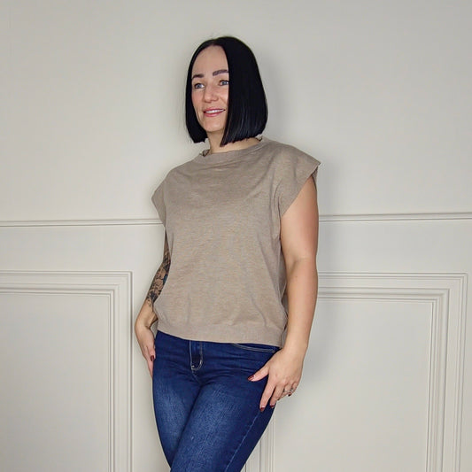 EVARA - Knitted Sweater Vest