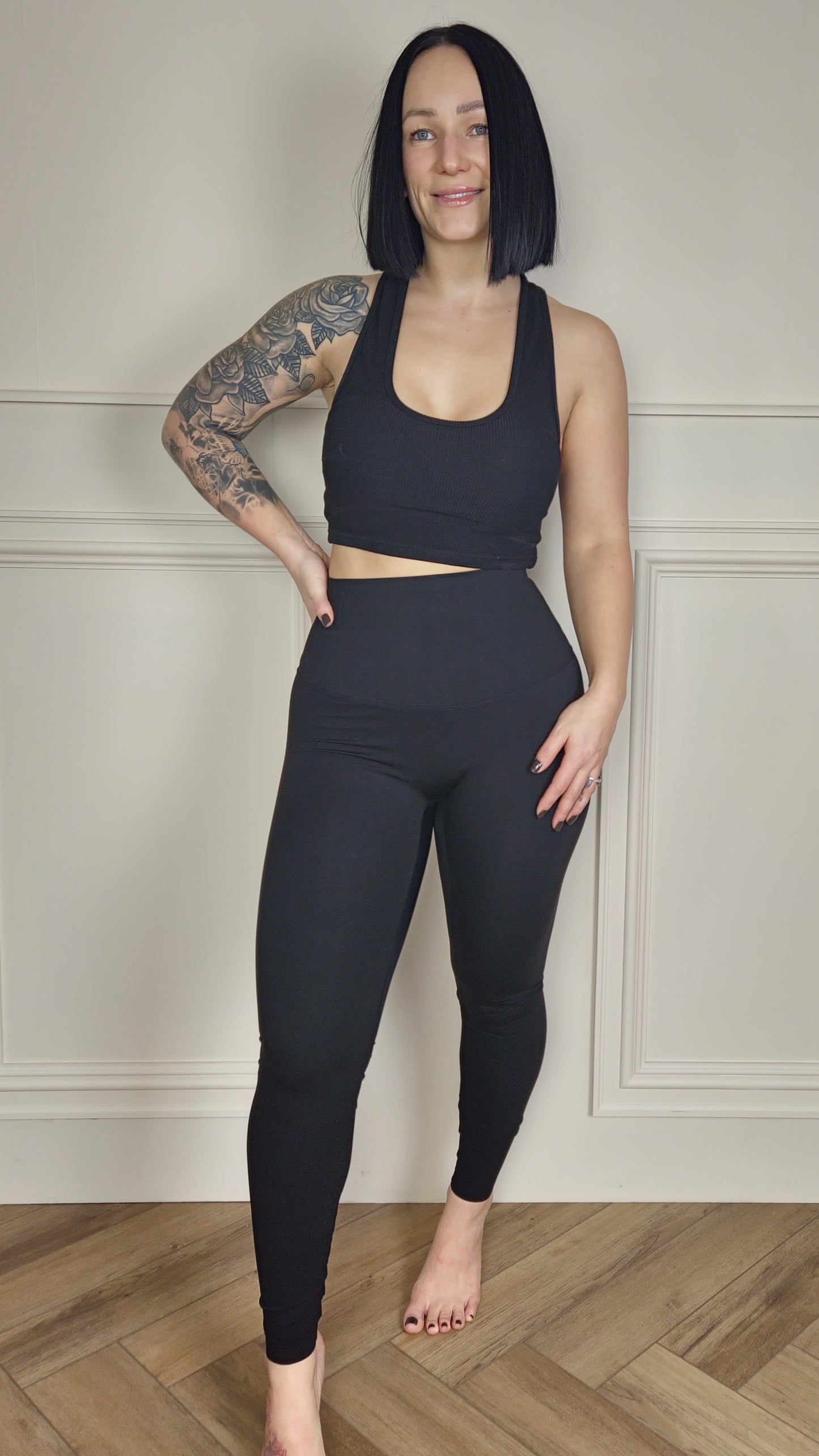 KODI - Energy High Waisted Sculpting Leggings Black