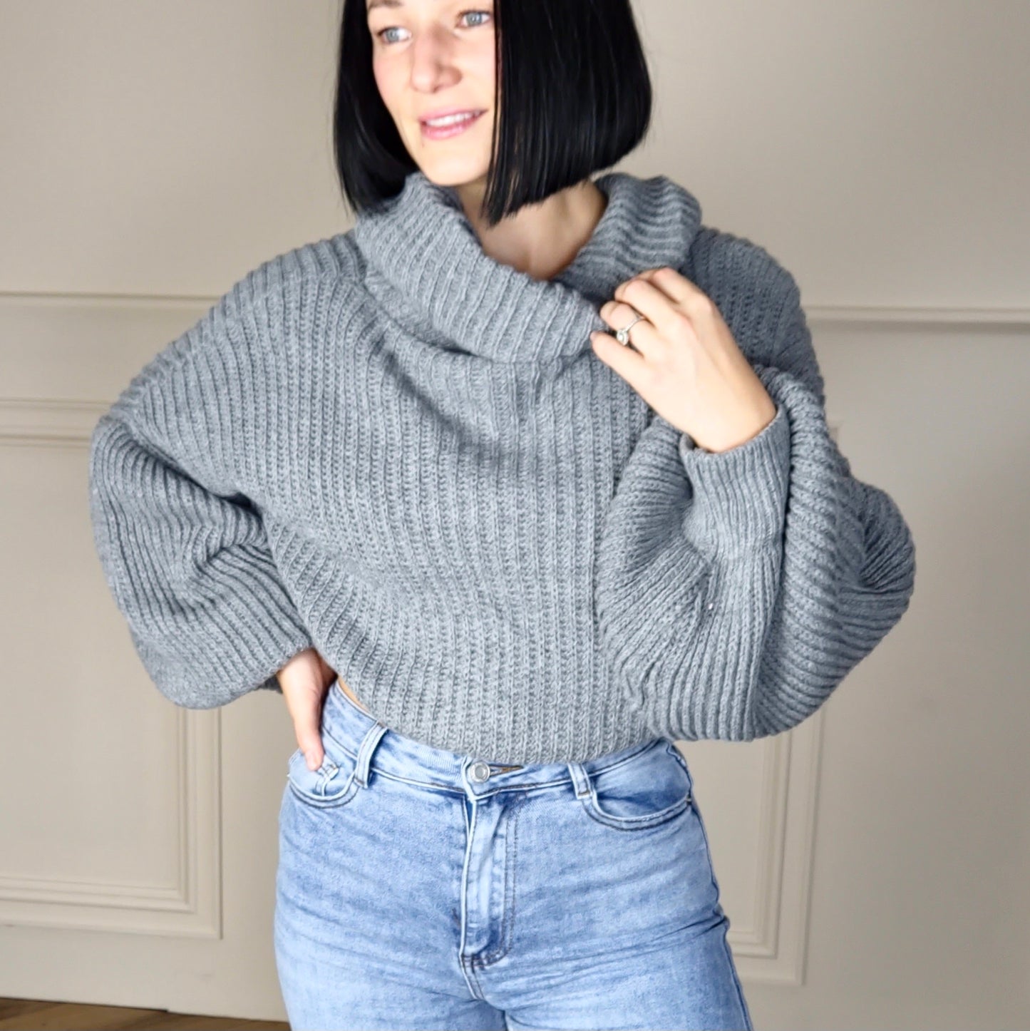 JODIE - Oversized Knitted Jumper