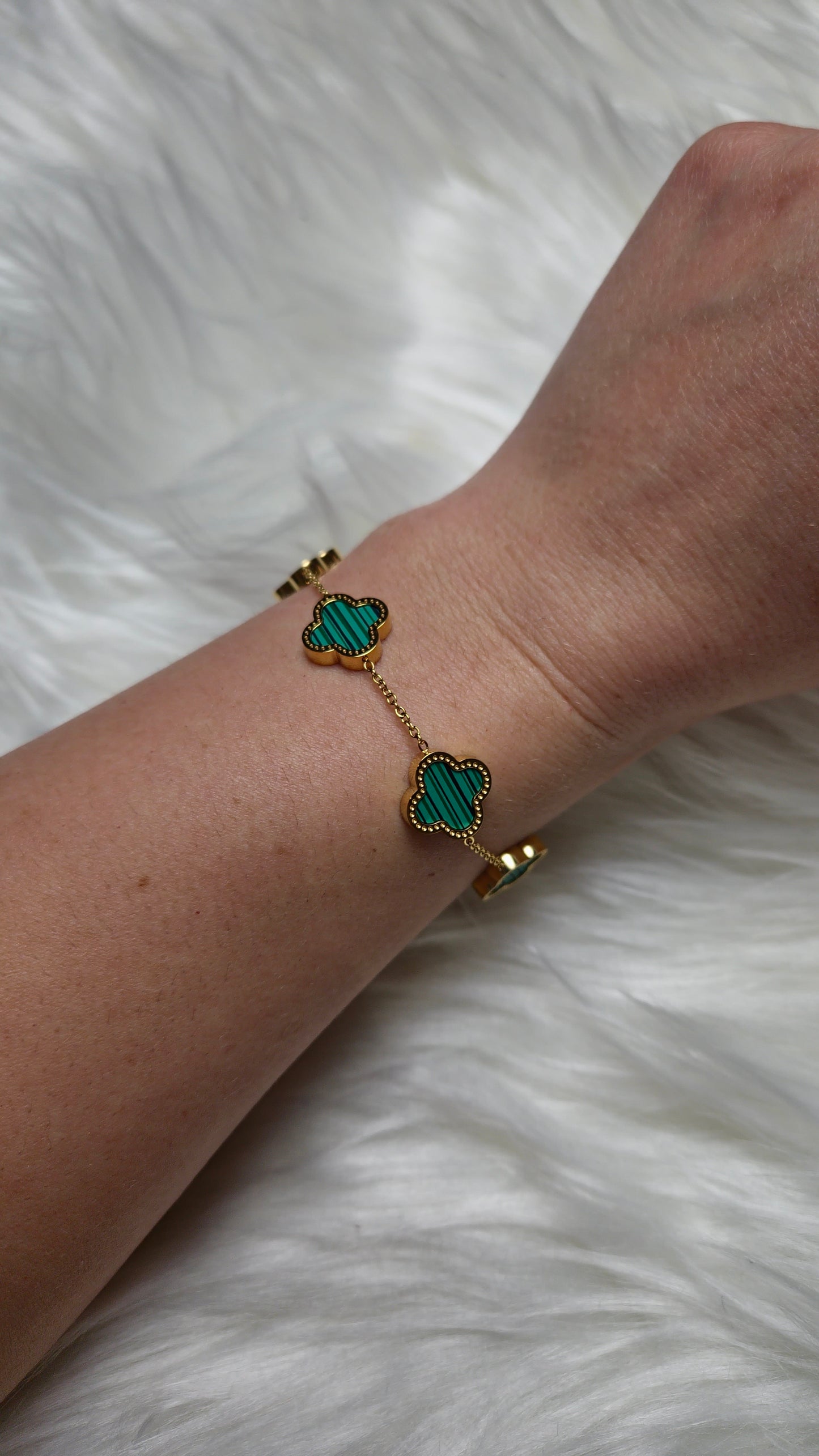 (Copy) CLOVER - 18k Gold Plated Bracelet