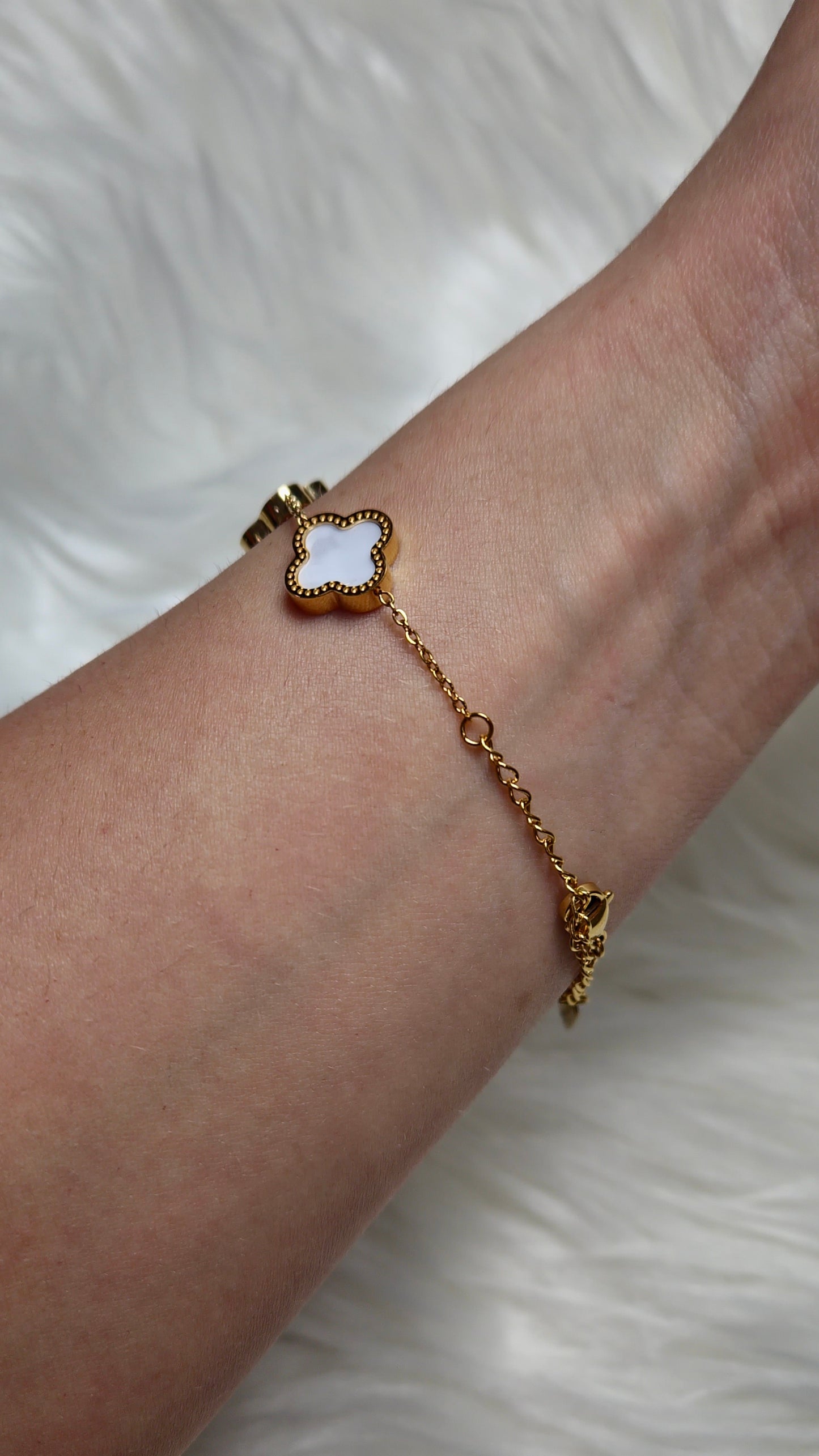 (Copy) CLOVER - 18k Gold Plated Bracelet