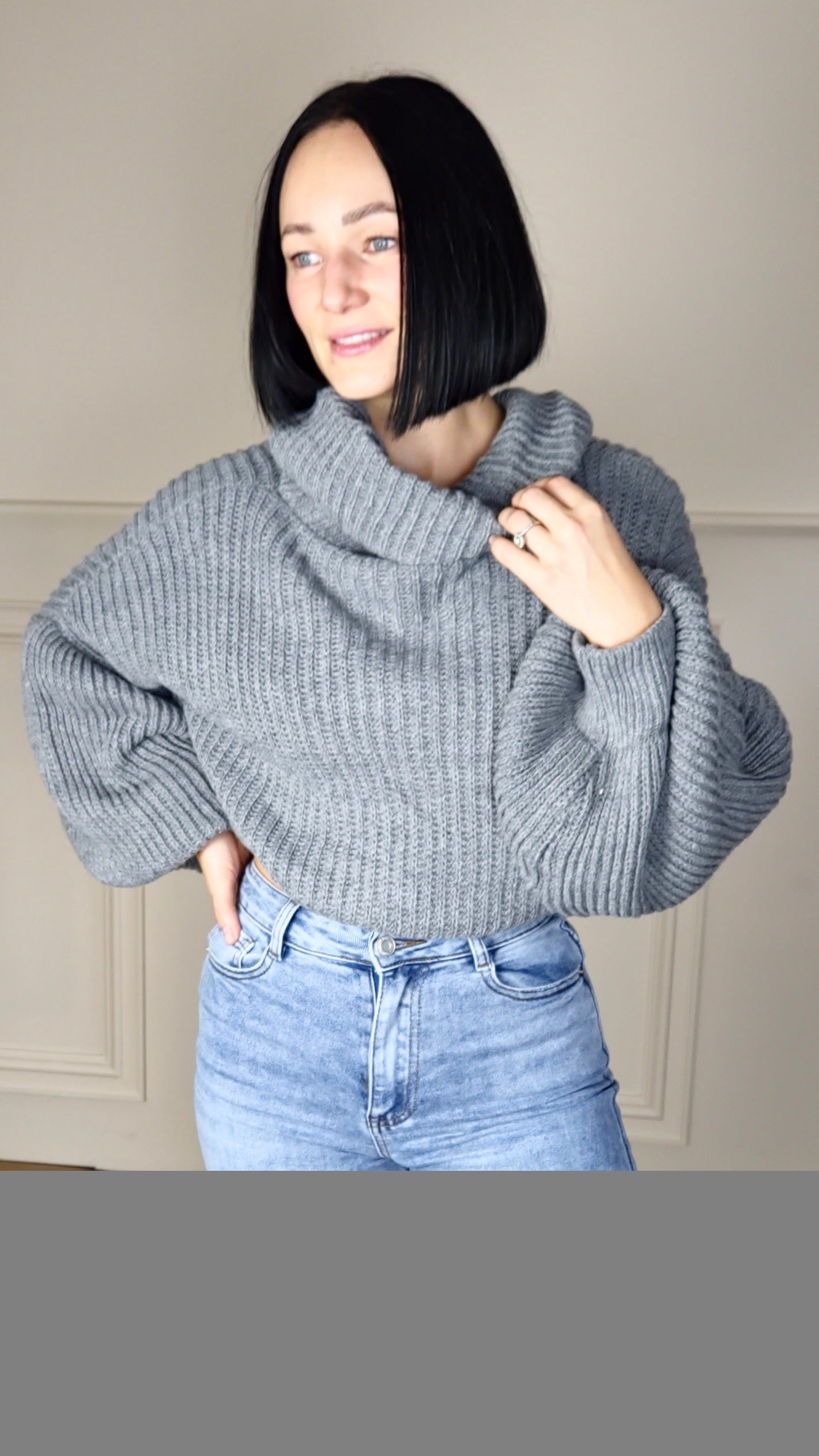 JODIE - Oversized Knitted Jumper