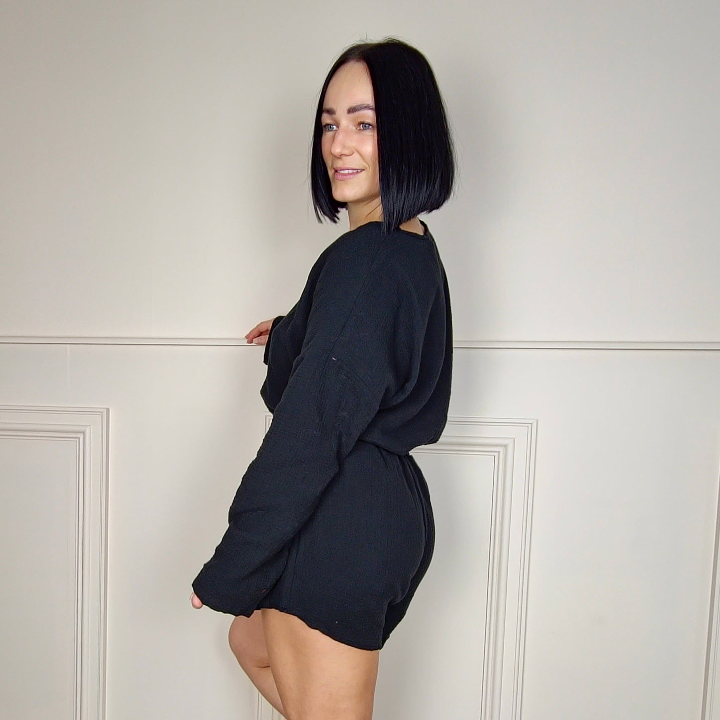AKARI - 100% Cotton Waffle Style Two Piece Set