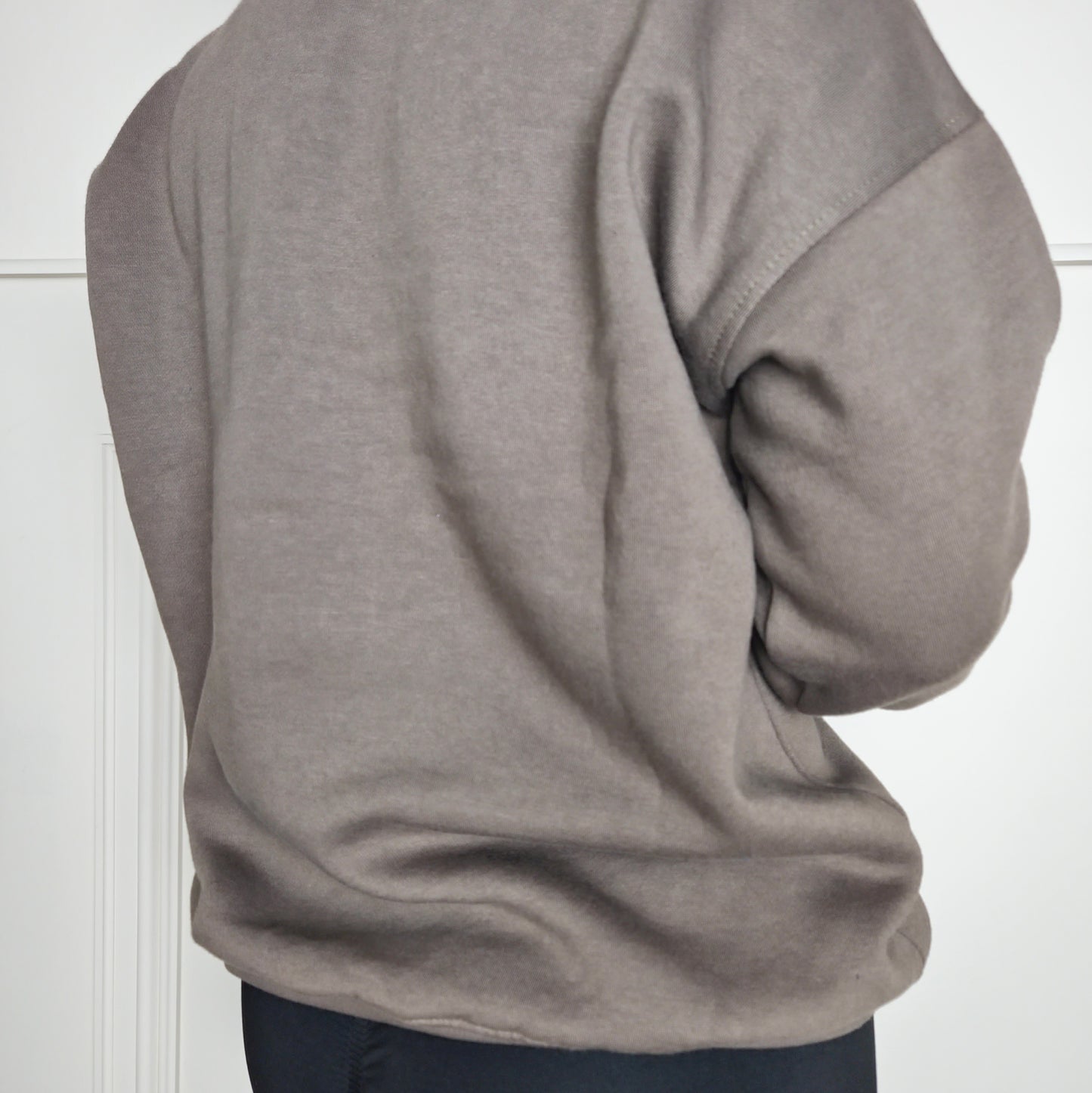 BROOKLYN - Half Zip Sweatshirt Chocolate